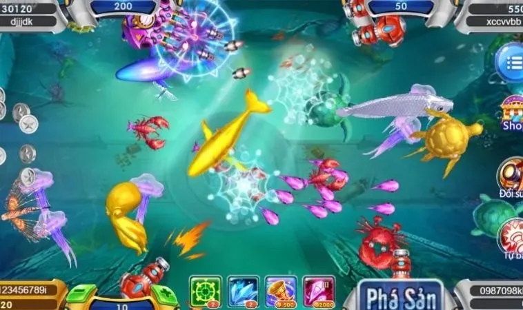 Bắn Cá 8XBET Chinh Phục Đại Dương Rinh Thưởng Cực Khủng